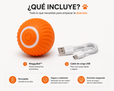 WaggyBall™ – Pelota Interactiva Automática para Perros